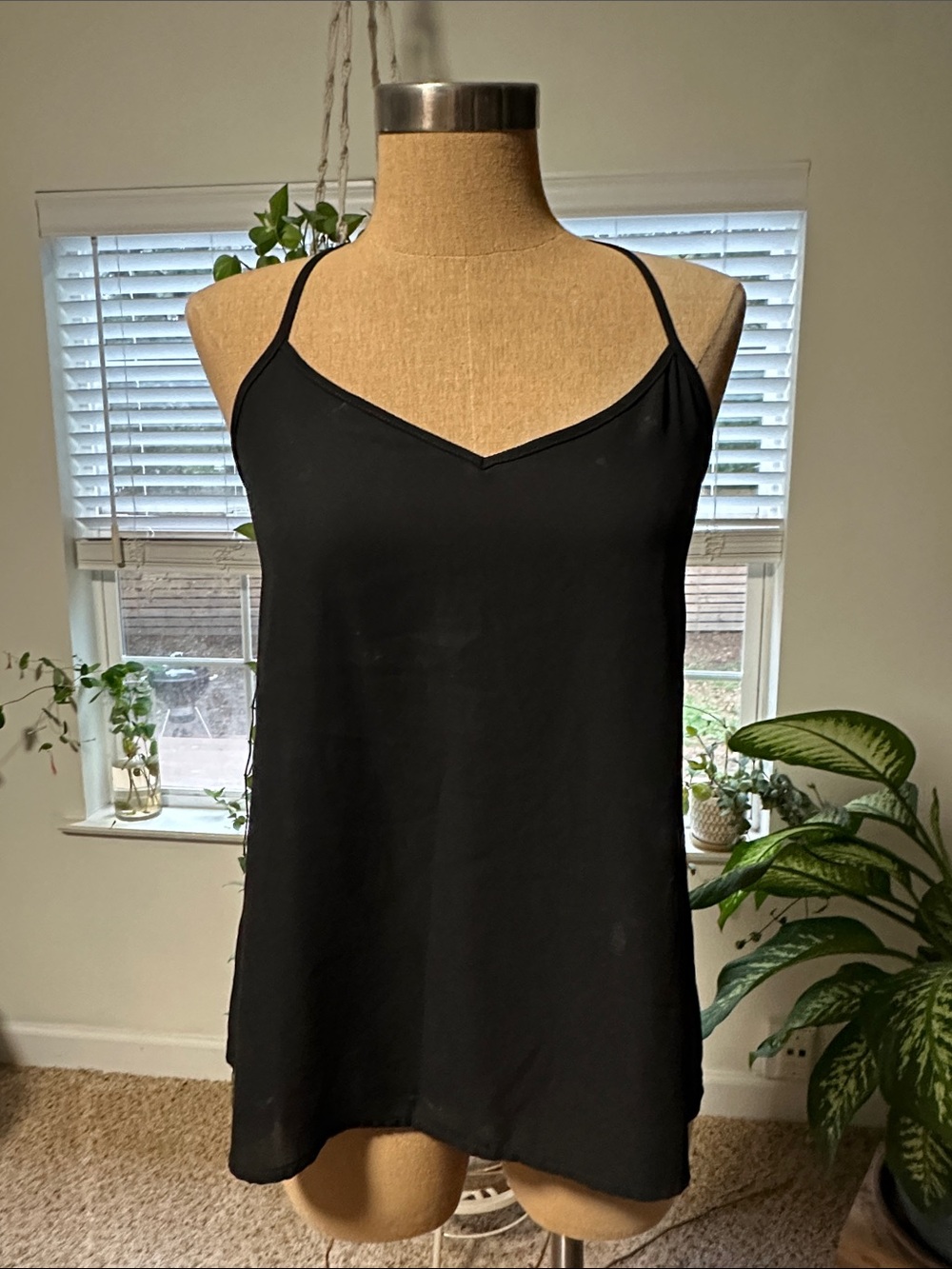 Abercrombie & Fitch Black Slip Cami